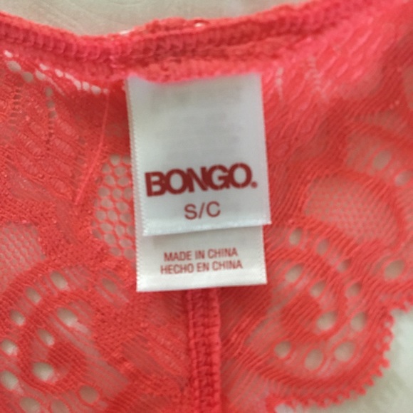 💎 BONGO Lace bralette size small, color orange - Picture 7 of 7